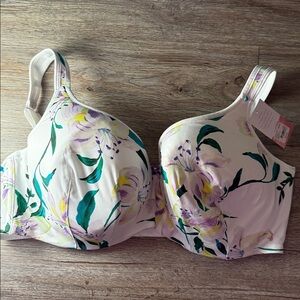 Cacique (Lane Bryant) Balconette bra (44DDD)